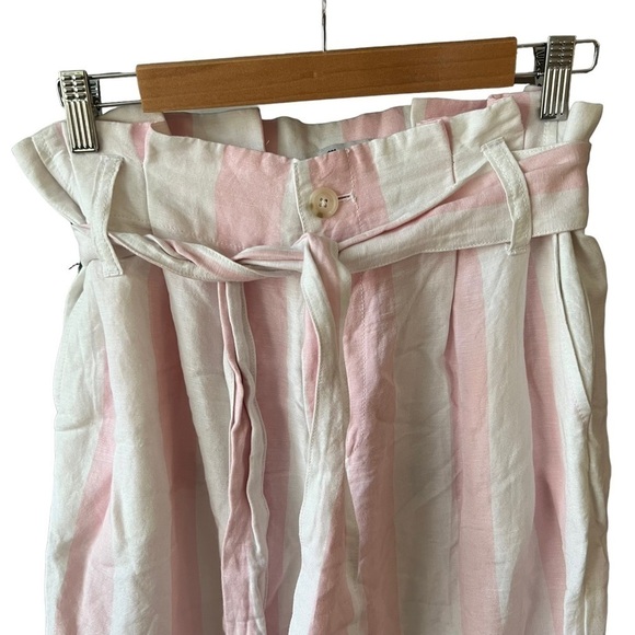 MADEWELL Stripe Paperbag Pants - Picture 5 of 8